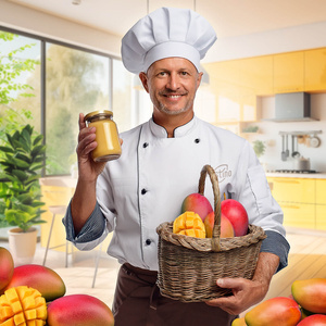 Nustino – Арахісове масло в порошку – Mango (без додавання цукру) 400 г