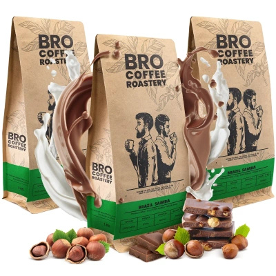 Набір Bro Coffee Roastery Brazil Samba 3x1кг (3кг)