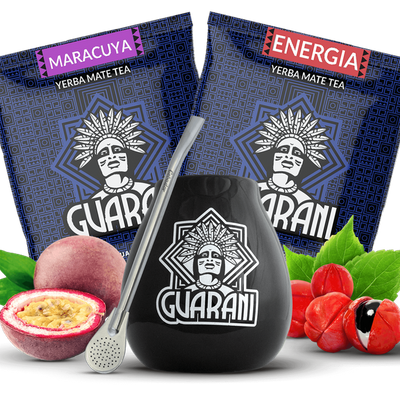 ЕКОНОМІЧНИЙ SET Yerba Mate LARGE KALABASH bombilla