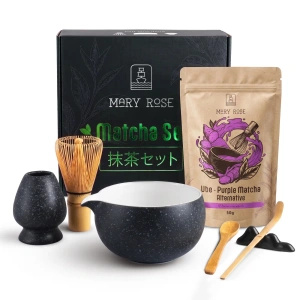 Подарунковий набір для приготування Purple Matcha