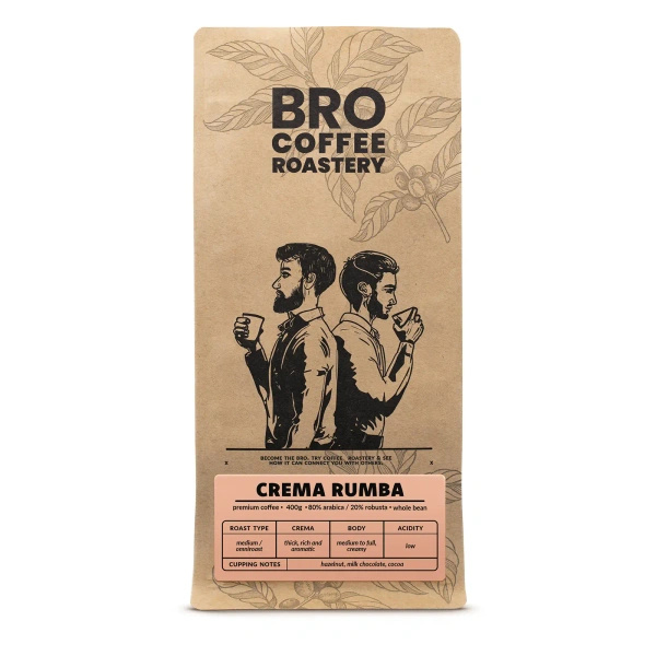Кавові зерна Bro Coffee Roastery – Crema Rumba 400 г