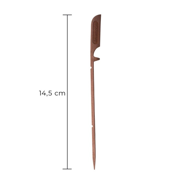 Паперові фільтри для чаю (100 шт.) з паличкою