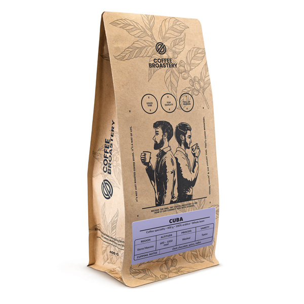 Кавові зерна Coffee Broastery - Cuba Sierra Maestra Speciality 400 г