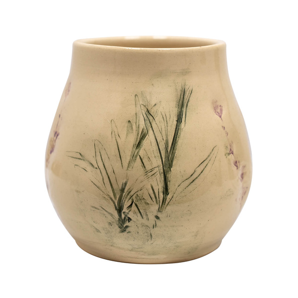 Керамічна калабаш Flora Pink 300 мл – серія Crater