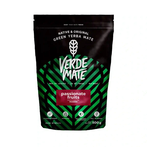 Verde Mate Green Passionate Fruits 0,5 кг