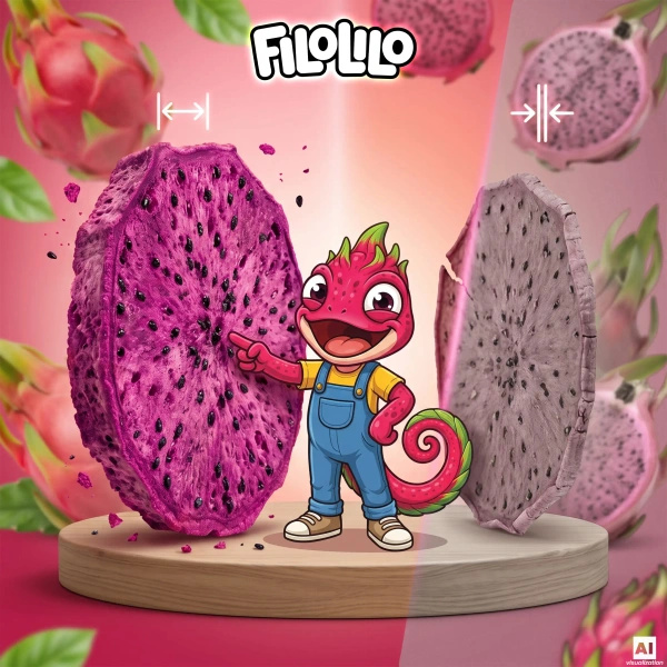 FiloLilo – Ліофілізований драгонфрут (скибочки) 20 г