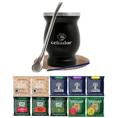 Набір Yerba Verde Mate Green 10x50g TermoMate