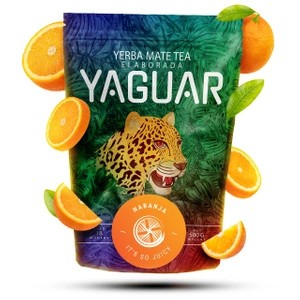 Набор Startowy dla dwojga Йерба Мате Yaguar Naranja 500 г + Yaguar Menta Limon 500 г