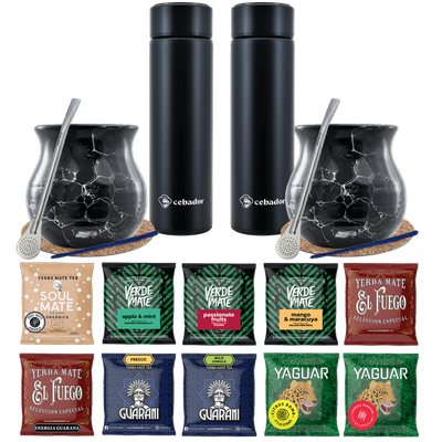 Набір термосів Yerba Mate Bombilla на двох 500г
