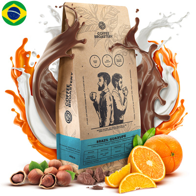 Кавові зерна Coffee Broastery - Brazil Guaxupe Premium 400 г