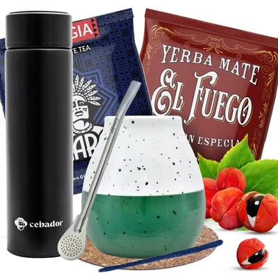 Стартовий набір Yerba Mate калабаш Термос