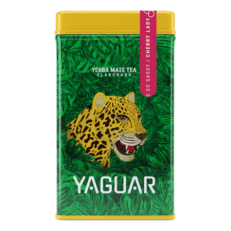 Yerbera – Банка з Йерба Мате Yaguar Cherry Lady 0,5 кг 
