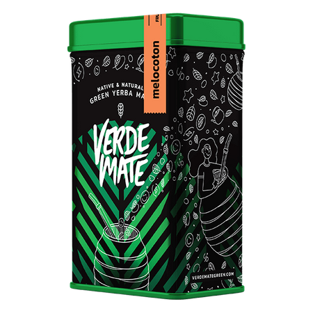 Yerbera – Банка з  Verde Mate Green Melocoton 0,5 кг 