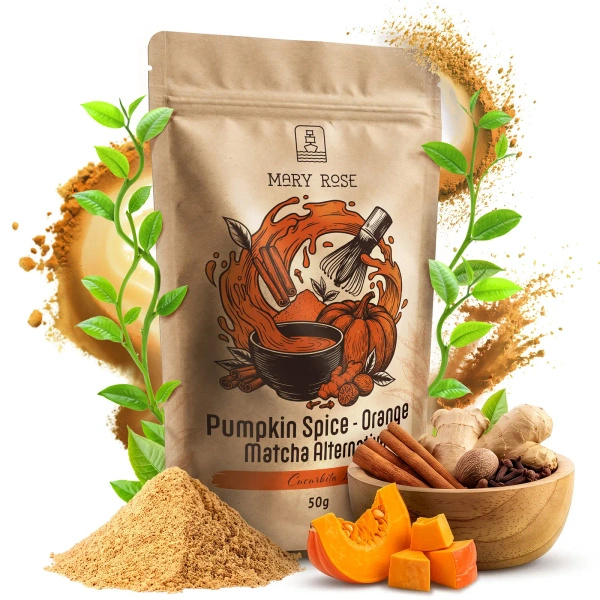 Mary Rose – Orange Matcha Alternative – Pumpkin Spice (порошок) 50 г