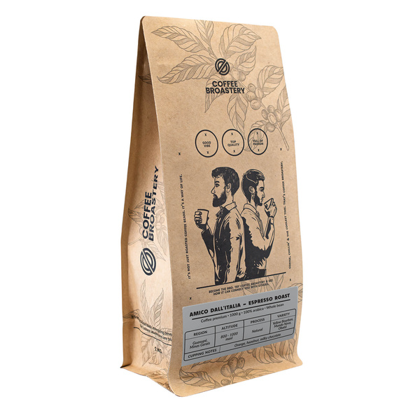 Кавові зерна Bro Coffee Roastery - Amico dall'Italia Espresso Roast 1 кг