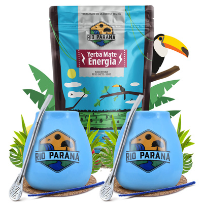 Стартовий набір Yerba Mate Rio Parana для двох 500г