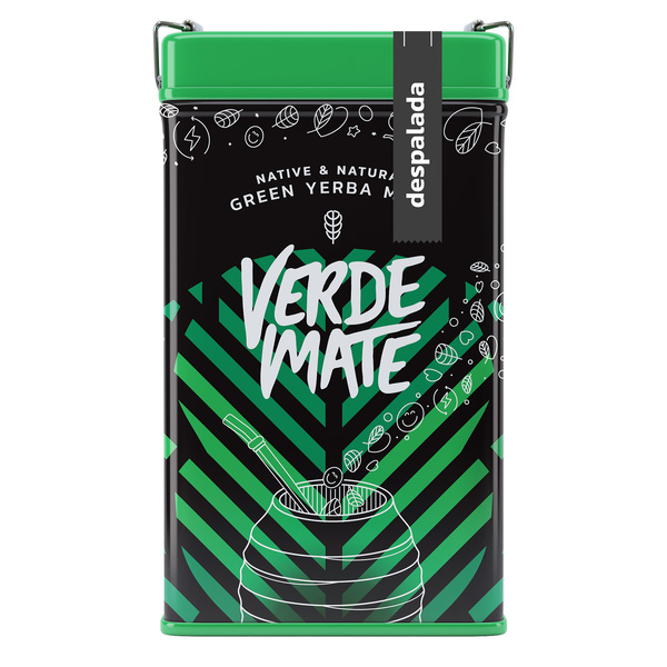 Yerbera – Металева банка + Verde Mate Green Despalada  0,5 кг