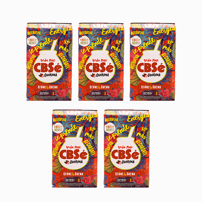 Йерба Мате 2,5 кг CBSe ENERGIA GUARANA 5x500 г