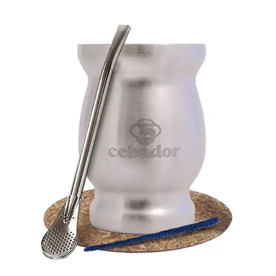 TermoMate Cebador сріблястий + bombilla