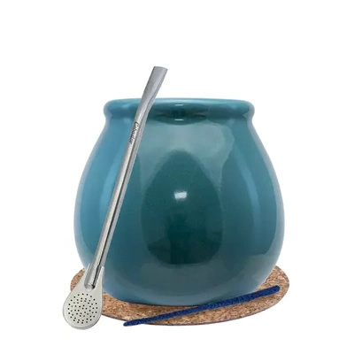 Стартовий набір Yerba Mate великий калабас БОМБІЛІЯ