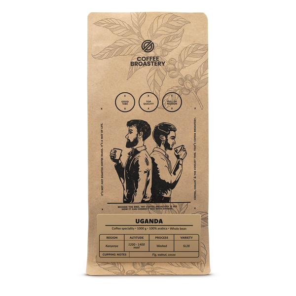 Кавові зерна Bro Coffee Roastery - Uganda Kanyenye Speciality 1 кг