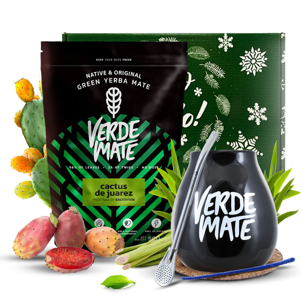 Подарунковий набір Yerba Verde Mate Cactus 0,5 кг