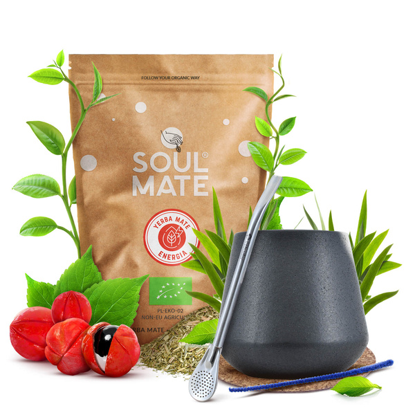 СТАРТОВИЙ НАБІР ДЛЯ YERBA MATE Бомбілла Калабаш 500г