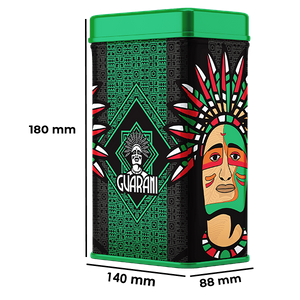 Yerbera – Металева банка + Guarani Naranja 0,5 кг