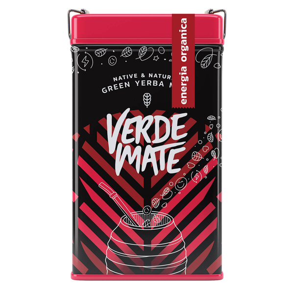 Yerbera – Металева банка + Verde Mate Green Energia Organica  0,5 кг