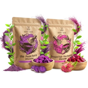 Набір кольорових матча: Pink Matcha + Purple Matcha