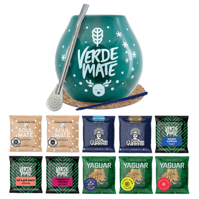 Набір Yerba Mate 10x50g Winter Gourd Bombilla