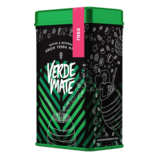 Verde Mate Green Rosa - packaging