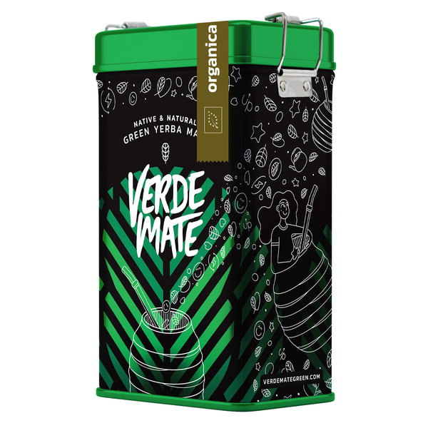 Yerbera – Металева банка + Verde Mate Green Organica  0,5 кг