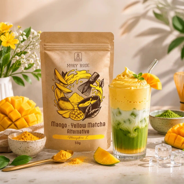 Набір для кольорового Matcha Latte: Matcha + Yellow Matcha + аксесуари