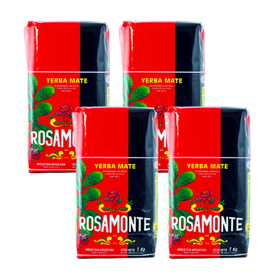 Йерба Мате Rosamonte Elaborada Con Palo 4x1 кг
