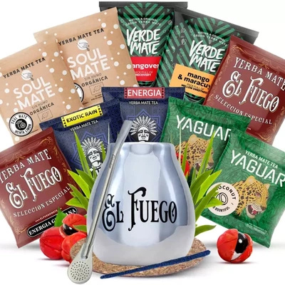 Yerba Mate 10x50g MIКС Tropical Energia Guarana 10x50g
