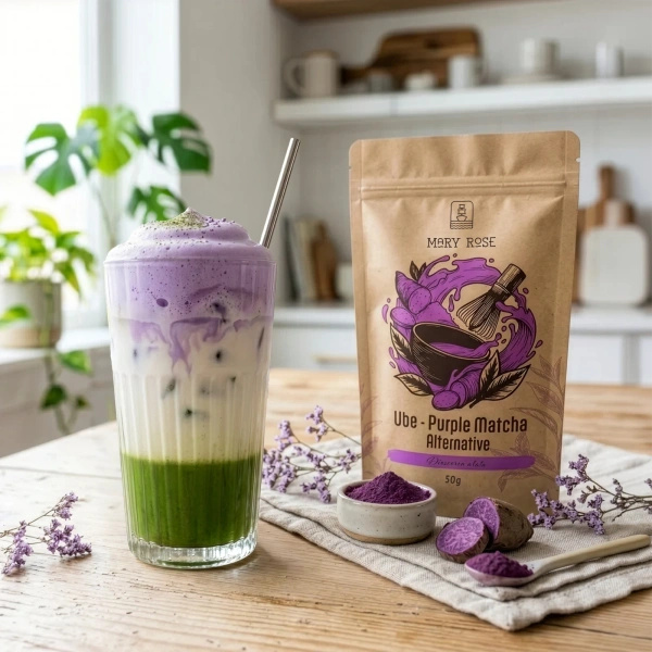 Набір для кольорового Matcha Latte: Matcha + Purple Matcha + аксесуари