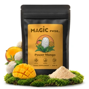 Magic Pwdr – Power Yerba & Mango – Focus & Gut Blend 400 г