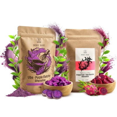 Набір кольорових матча: Pink Matcha + Purple Matcha