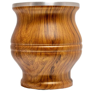 TermoColador – калабаса для мате + ситечко + бомбілья – колір дерева