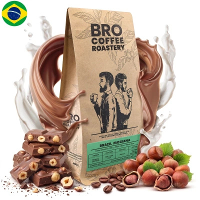 Кавові зерна Bro Coffee Roastery – Brazil Mogiana Premium 400 г
