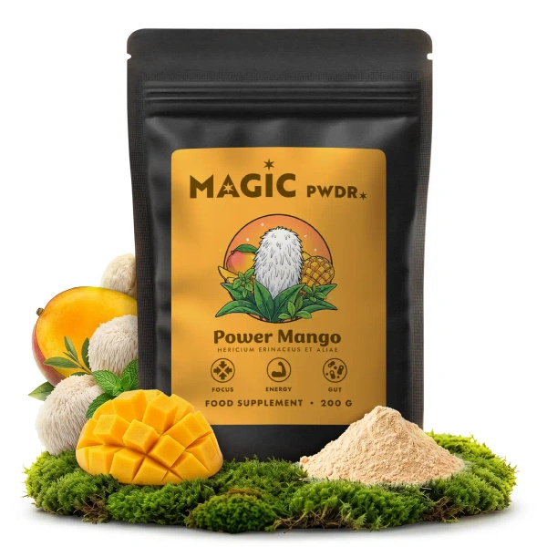 Magic Pwdr – Power Yerba & Mango – Focus & Gut Blend 200 г