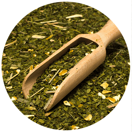 Yerbera – Металева банка + Verde Mate Green Menta Limón  0,5 кг