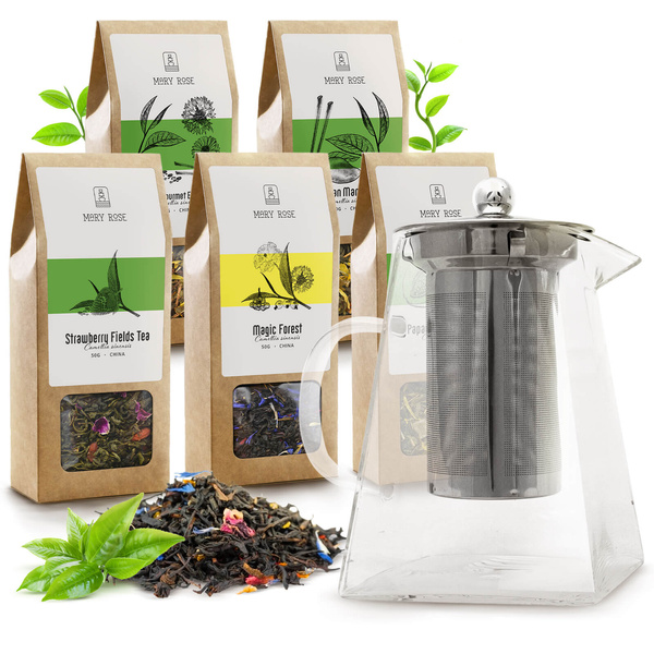 Mary Rose - Набір чайний на подарунок + глечик з заварником