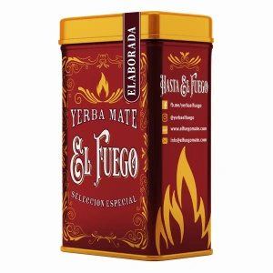 Yerbera – Металева банка + El Fuego Elaborada 0,5 кг