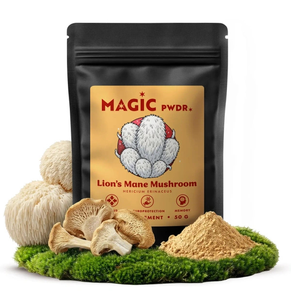 Magic Pwdr – Lion’s Mane – Їжовик гребінчастий 50 г