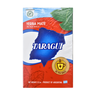 Пакетики Taragui Cocido Tea 20x3г