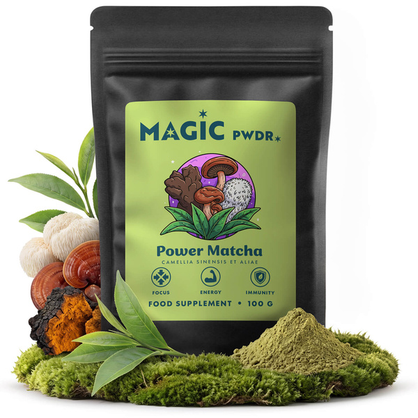 Magic Pwdr – Power Matcha – Energy & Focus Blend 100 г