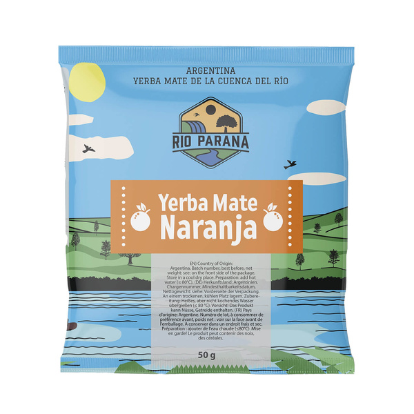 Набір зразків Йерба Мате Rio Parana 7x50г + аксесуари
