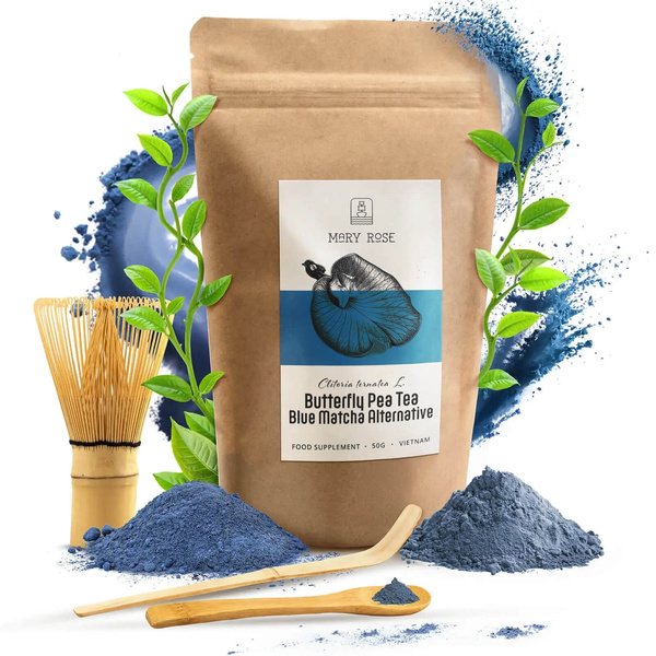 Набір Blue Matcha + Chasen і Chashaku